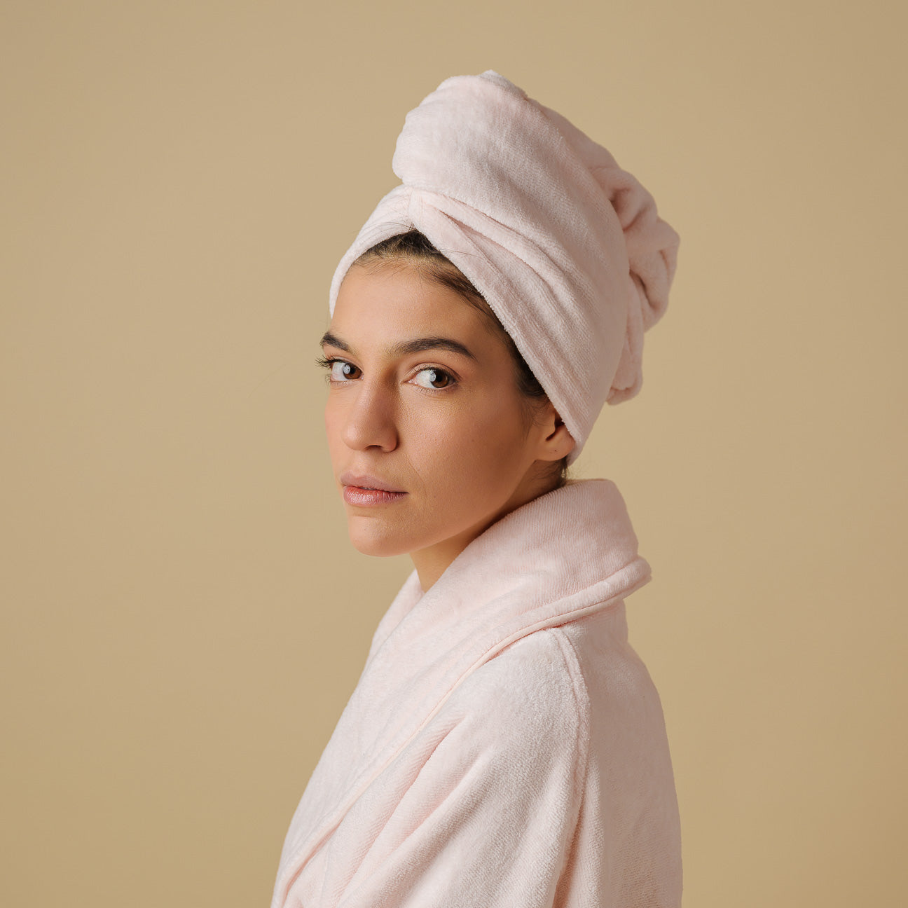 Superior Turban
- One size- Cherry Pink- Cotton - Dalfilo