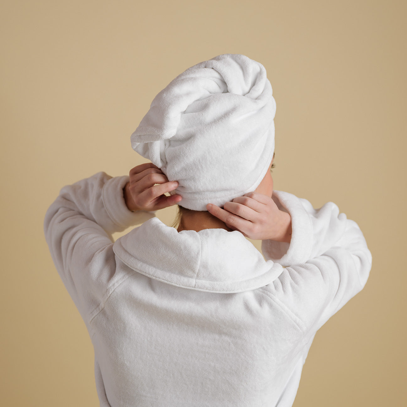 Superior Turban
- One size- White- Cotton - Dalfilo