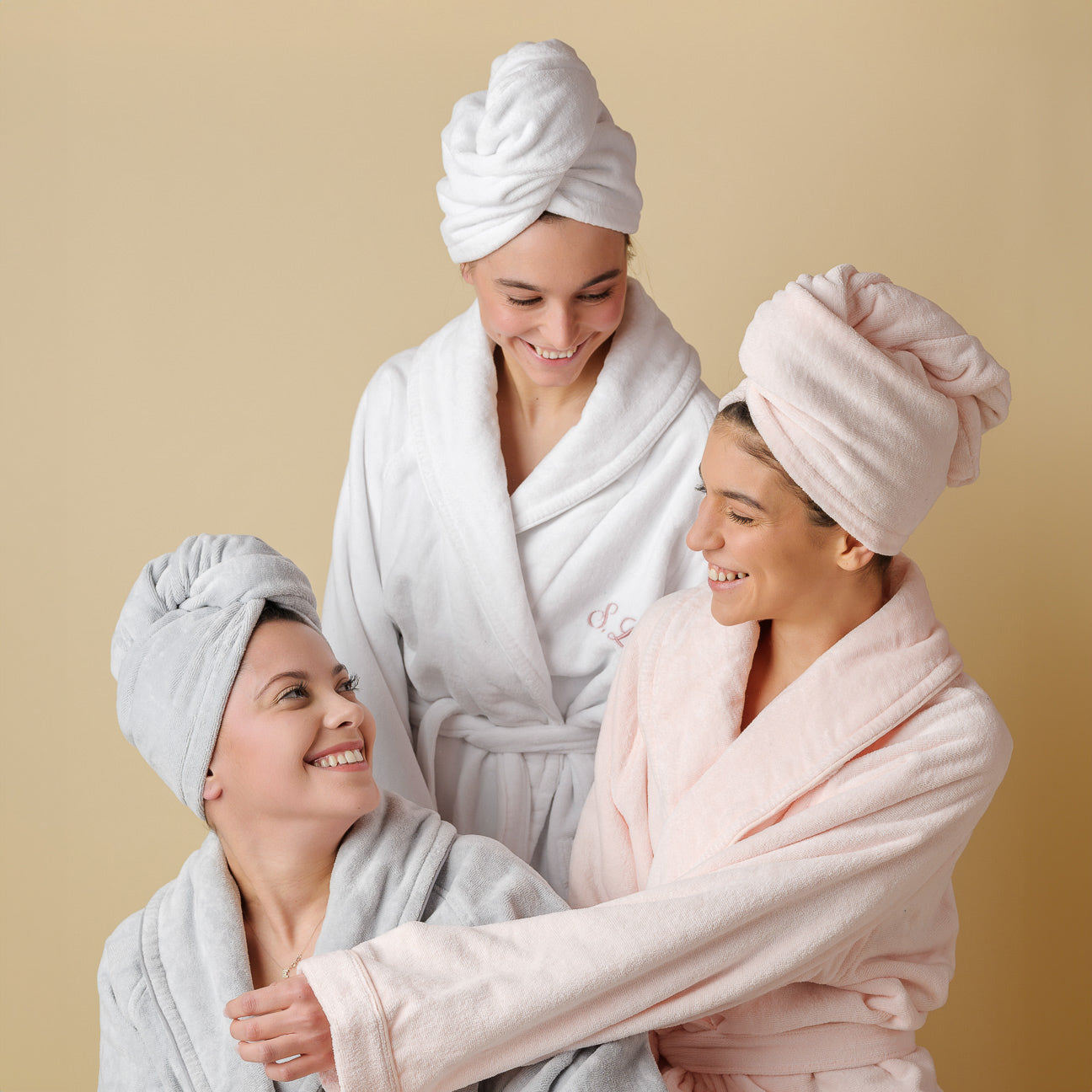 Superior Turban
- One size- Pearl Grey- Cotton - Dalfilo
