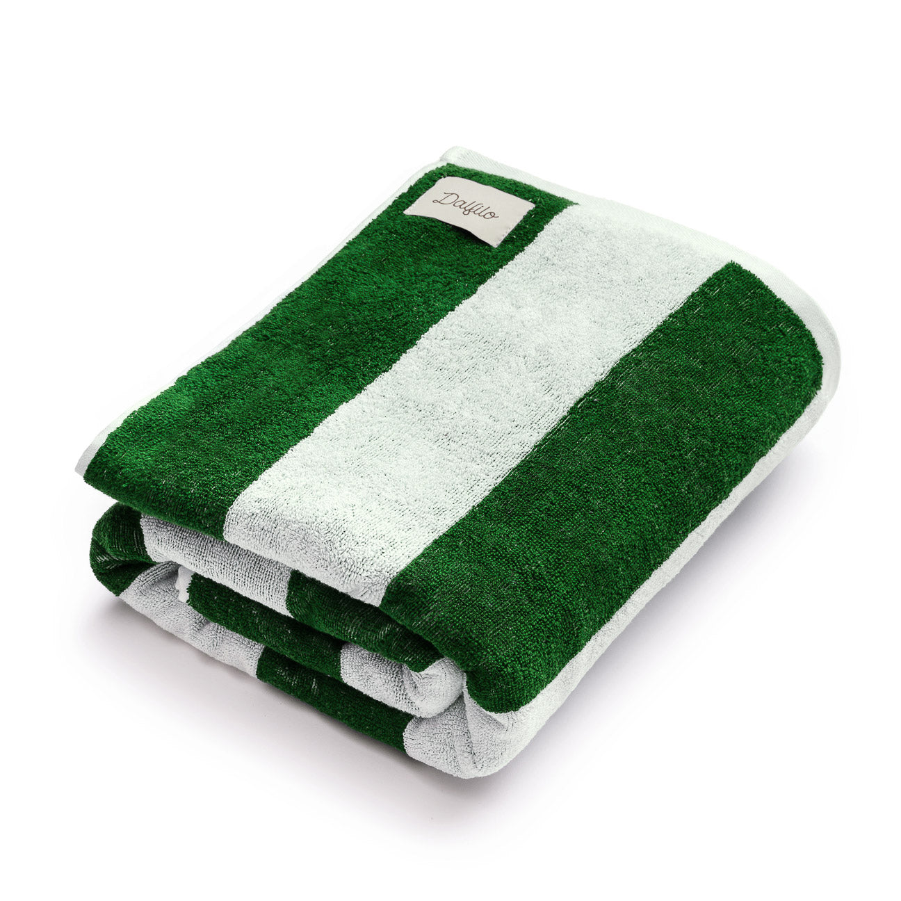 Portofino Beach Towel
- 100x180 cm- Green- Cotton - Dalfilo