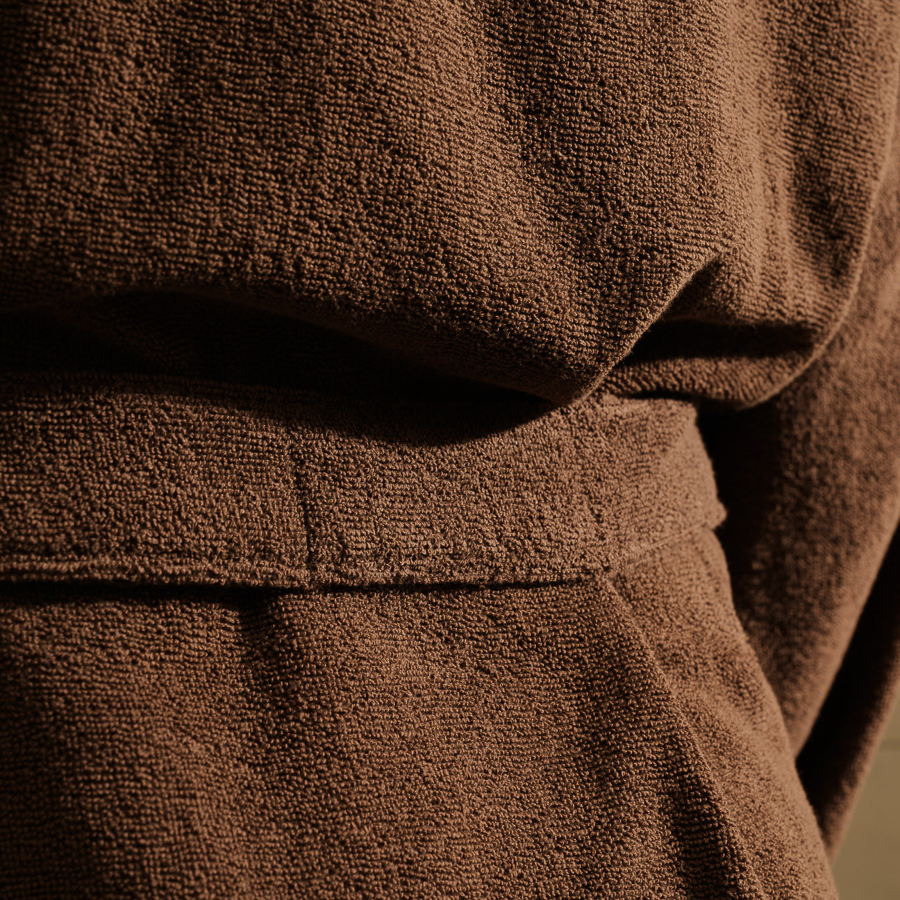 Hooded Sports Bathrobe
- S- Ebony- Cotton - Dalfilo