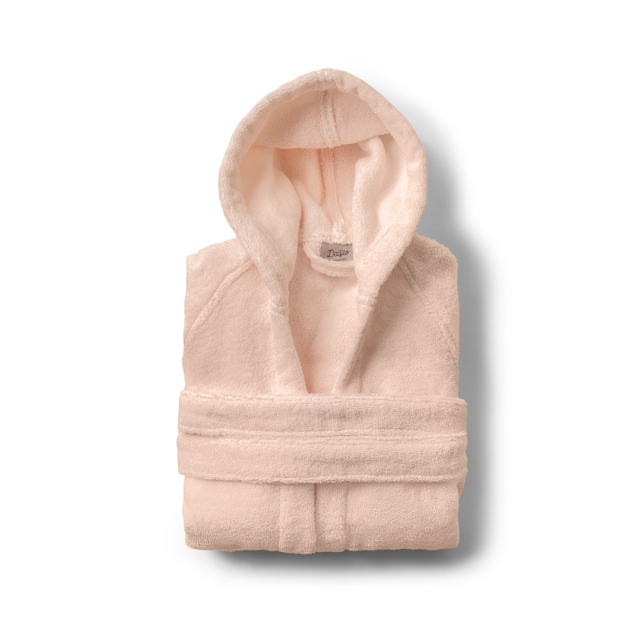 Kids' Hooded Bathrobe
- Ages 4-6- Cherry pink- Cotton - Dalfilo