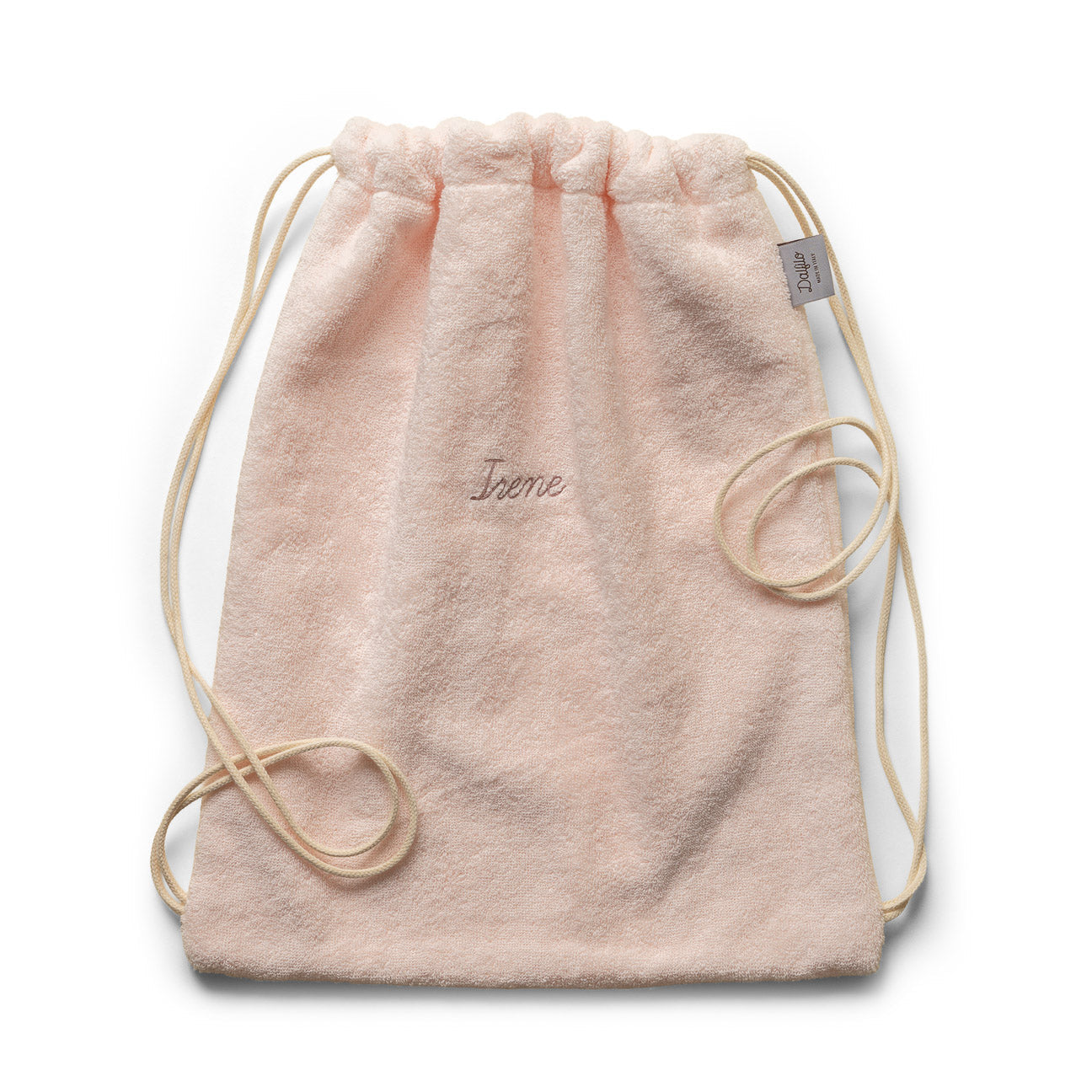 Kids Drawstring Bag
- One Size- Cherry Pink- Cotton - Dalfilo