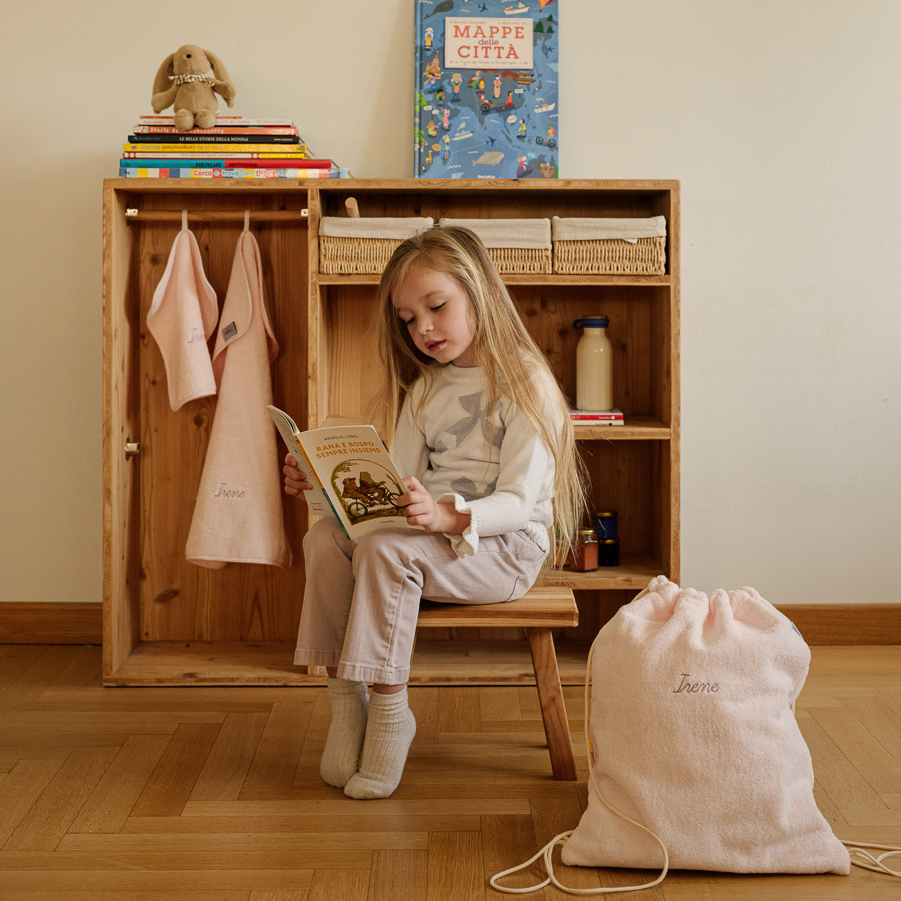 Kids Towel Set
- One Size- Cherry Pink- Cotton - Dalfilo
