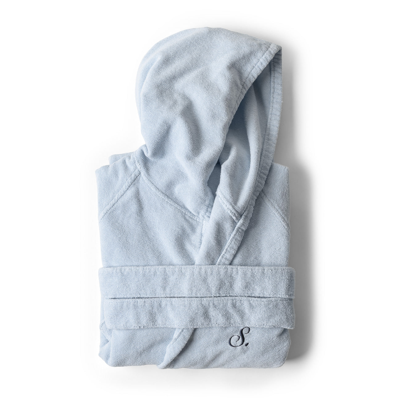 Hooded Sports Bathrobe
- S- Air- Cotton - Dalfilo