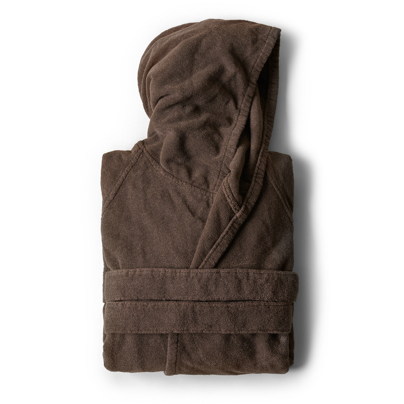 Hooded Sports Bathrobe
- S- Ebony- Cotton - Dalfilo