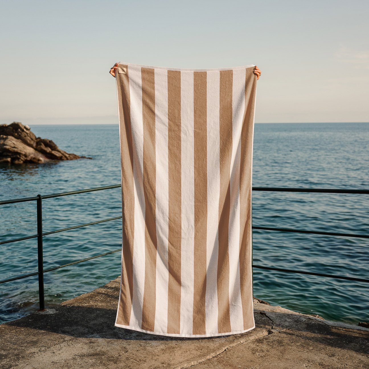 Portofino Beach Towel
- 100x180 cm- Spritz- Cotton - Dalfilo