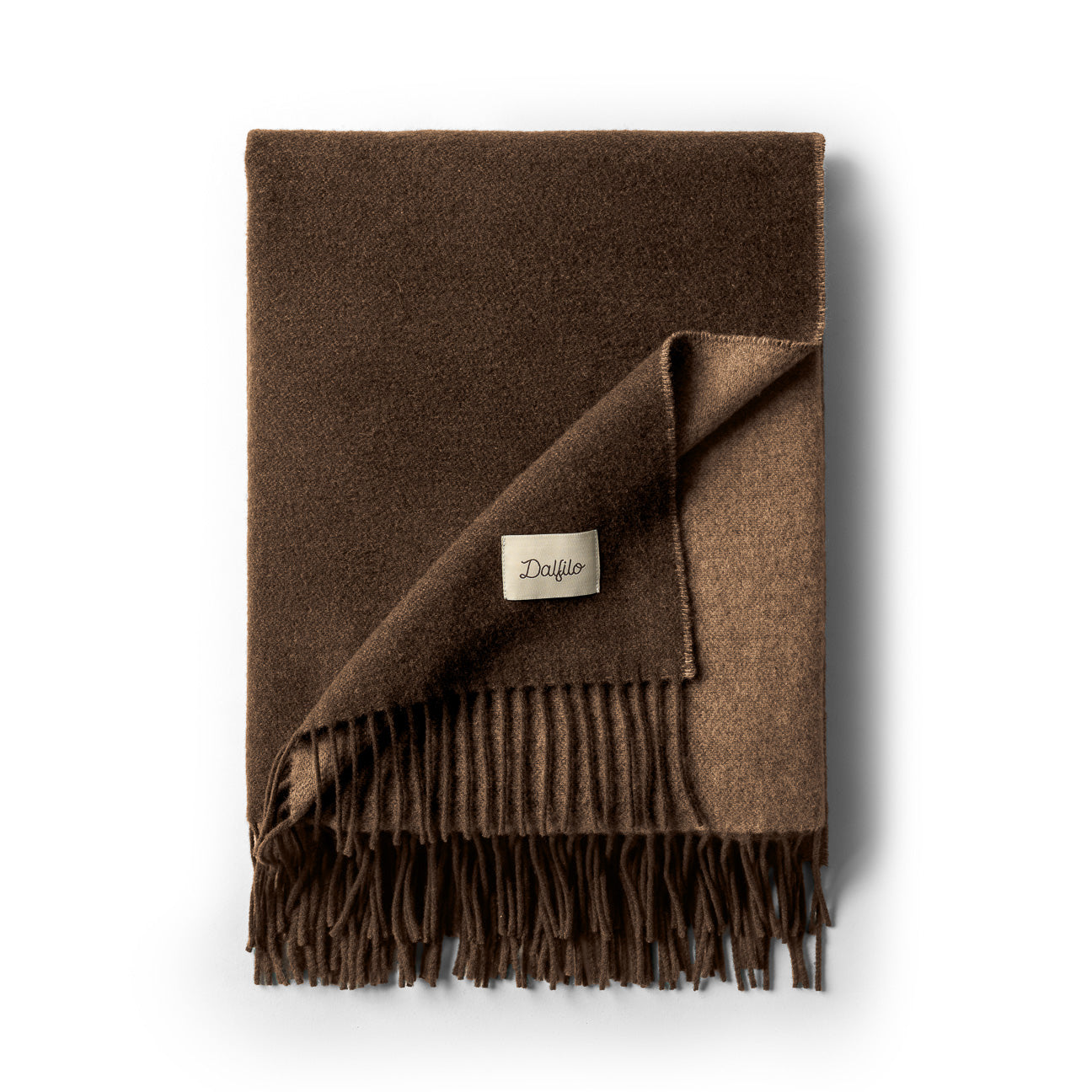 Reversible Wool & Cashmere Blanket Throw
- 130x180 cm- Anthracite- Regenerated Cashmere + Wool - Dalfilo
