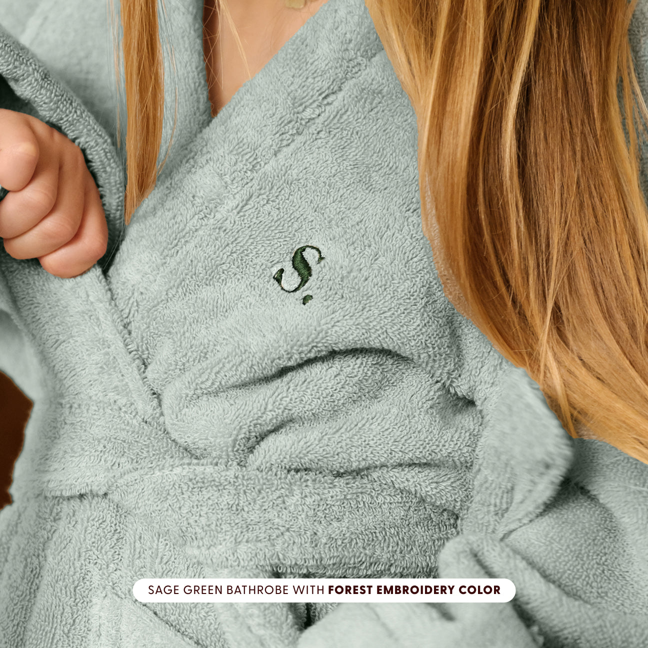 Embroidery Bathrobe Kids
 - Dalfilo