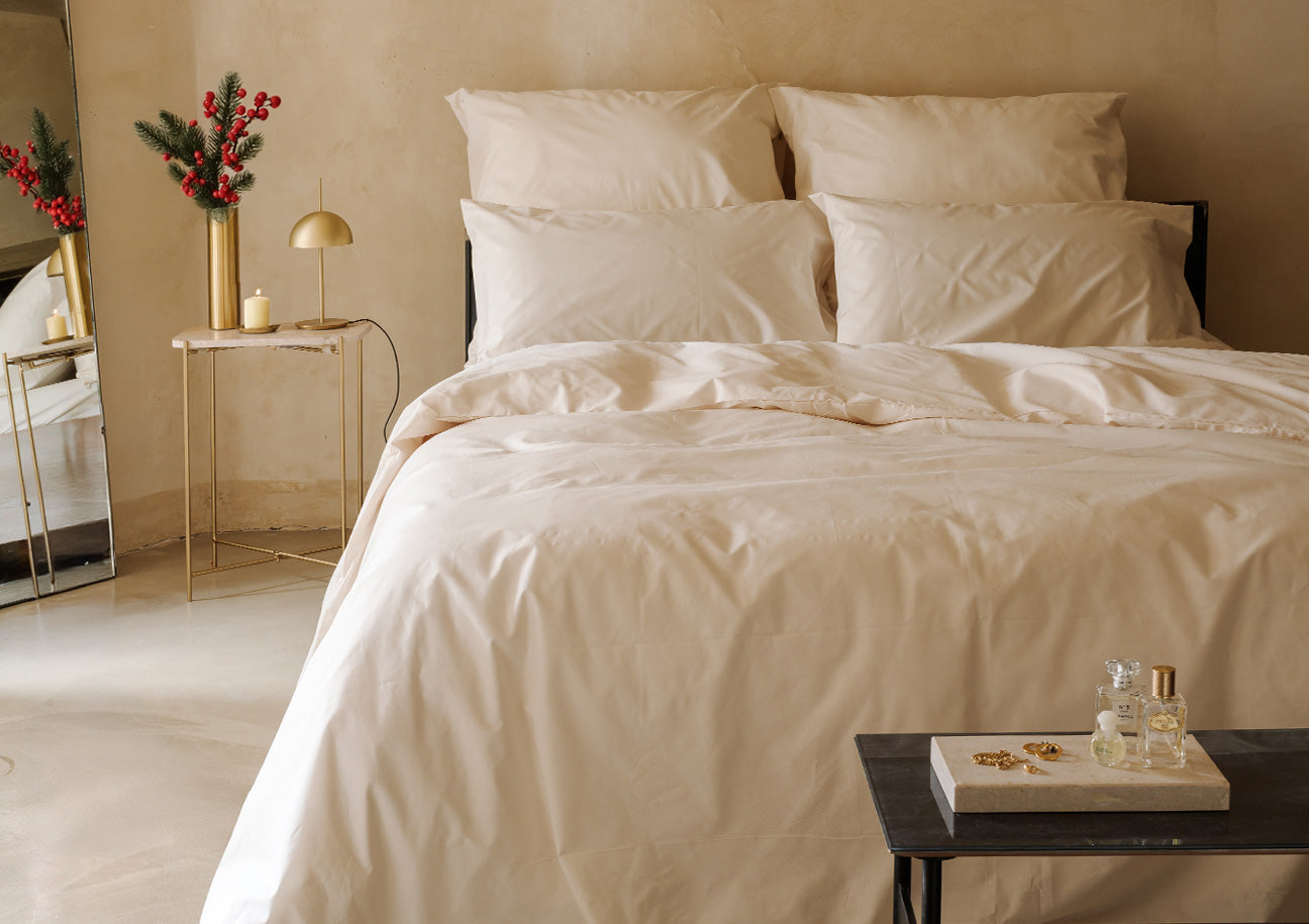 Bettwäsche-Set „Watercolor“ Aus Italien – 100% Baumwolle, Doppelbett-Größe Mit Digitaldruck