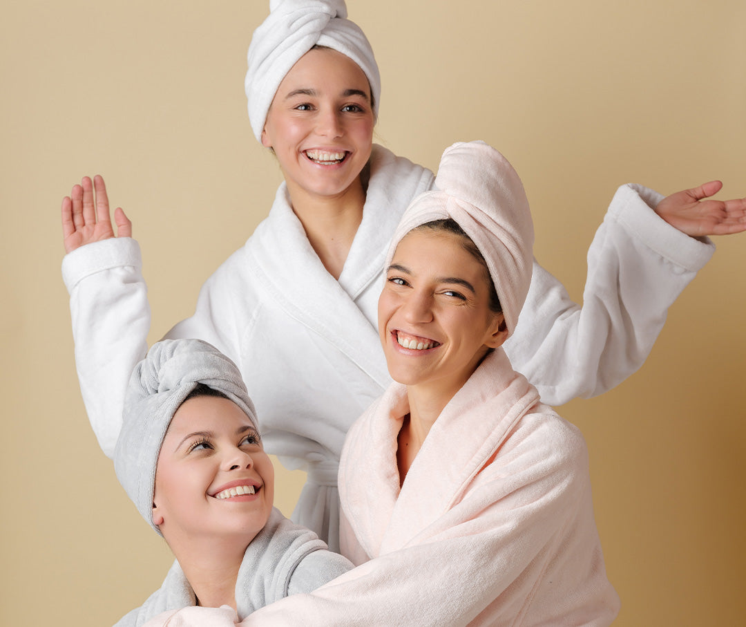 Superior Turban
- One size- Pearl Grey- Cotton - Dalfilo